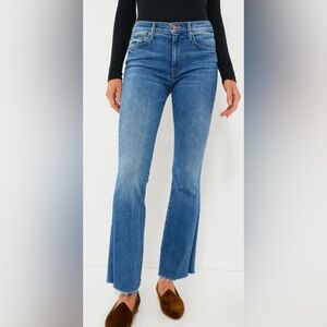 MOTHER Blue Flare & Wide Leg Jeans